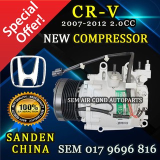 HONDA CIVIC SO4 CR-V RD1 B20B 2.0L AIRCON COMPRESSOR HS-090L 