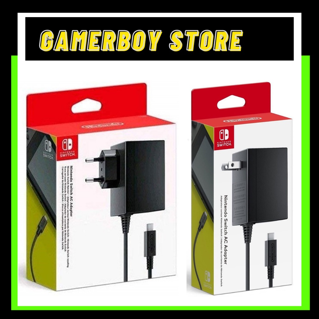 Nintendo Switch Ac Adapter Usb Type C 1 8m 2 Pin Shopee Malaysia