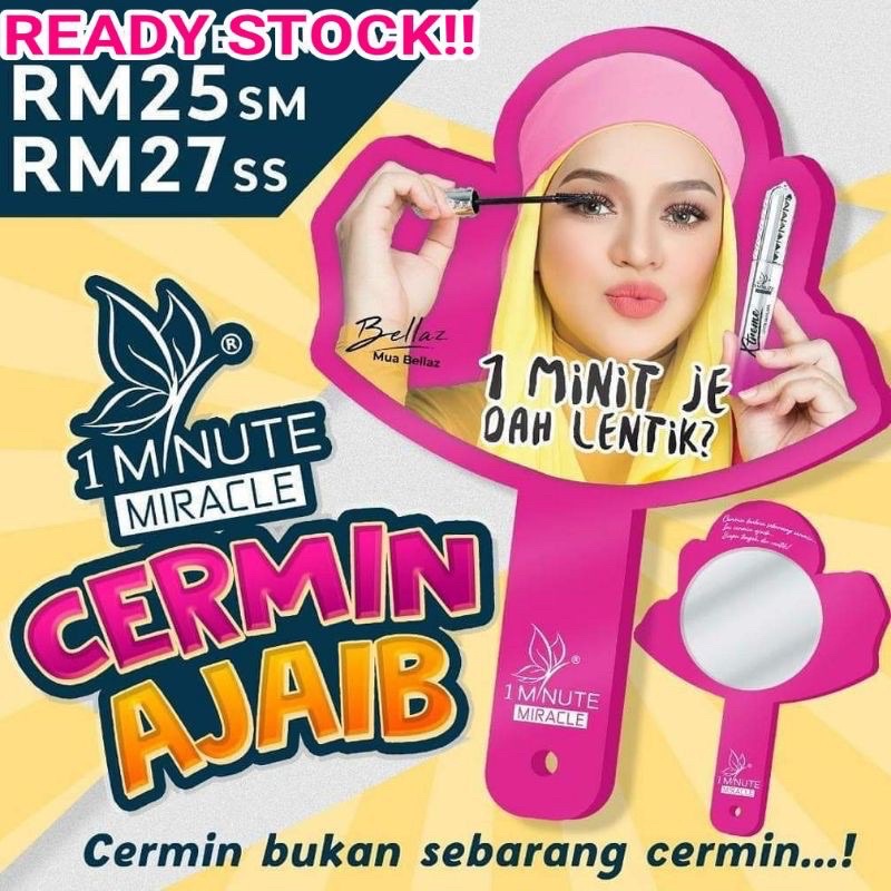 1 Minute Miracle Cermin Ajaib / 1Minute Miracle Magic Mirror Bella / 1MM Cermin Bellaz by 1MinuteMiracle HQ