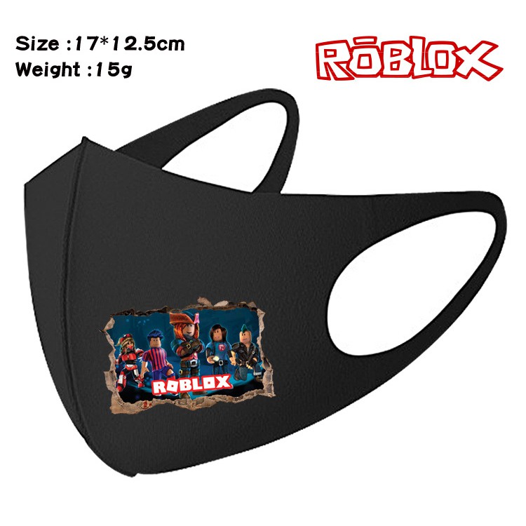 Virtual World Roblox Peripheral Masks Dust Proof And Haze Proof Mask Print Men And Women Warm Masks Shopee Malaysia - dust sans roblox