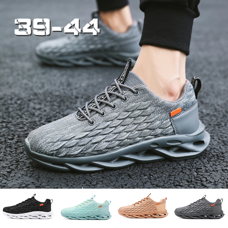 men's breathable sports shoes casual sneakers 4 colors