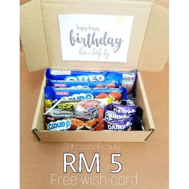 SURPRISE BOX MURAH RM5 FREE WISH CARD
