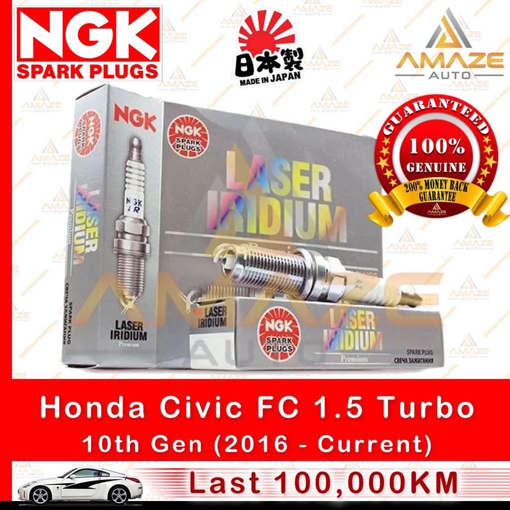 NGK Laser Iridium Spark Plug for Honda Civic FC 1.5 Turbo (10th Gen