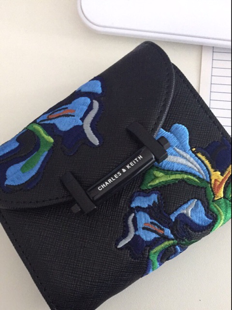 charles and keith x van gogh wallet