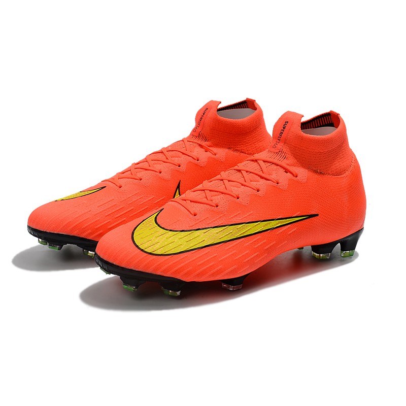 Nike Mercurial Superfly VI Elite FG Soccer Shoes White Gold