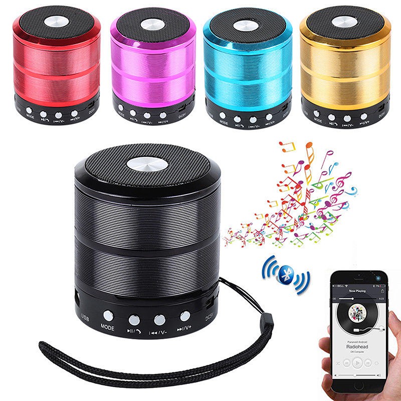 WS887 Wireless Bluetooth Speaker Portable Wireless Speakers