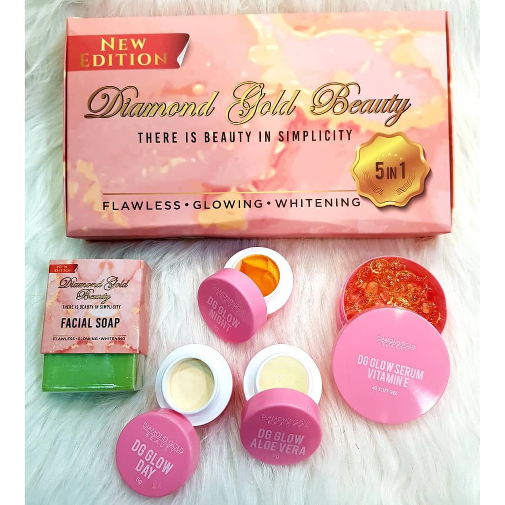 set diamond gold skincare