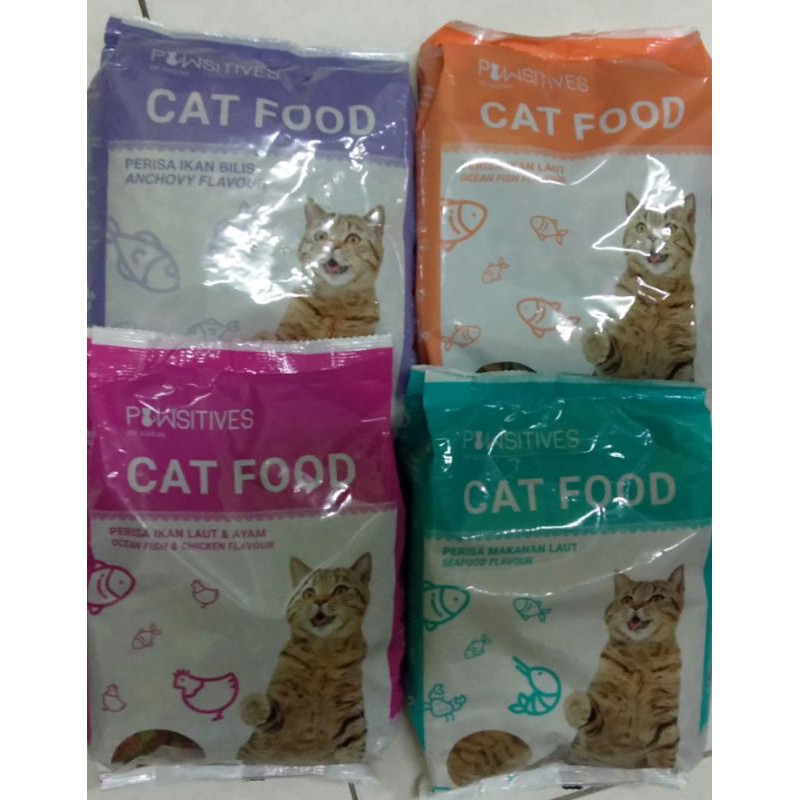 Makanan Kucing/Biskut Kucing/Cat Food/Dry Cat Food(Ikan Laut 