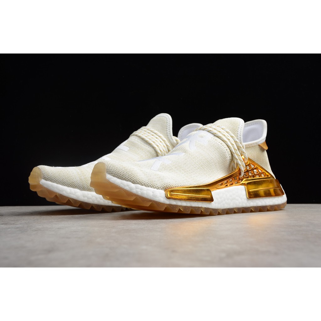 gold and white human race