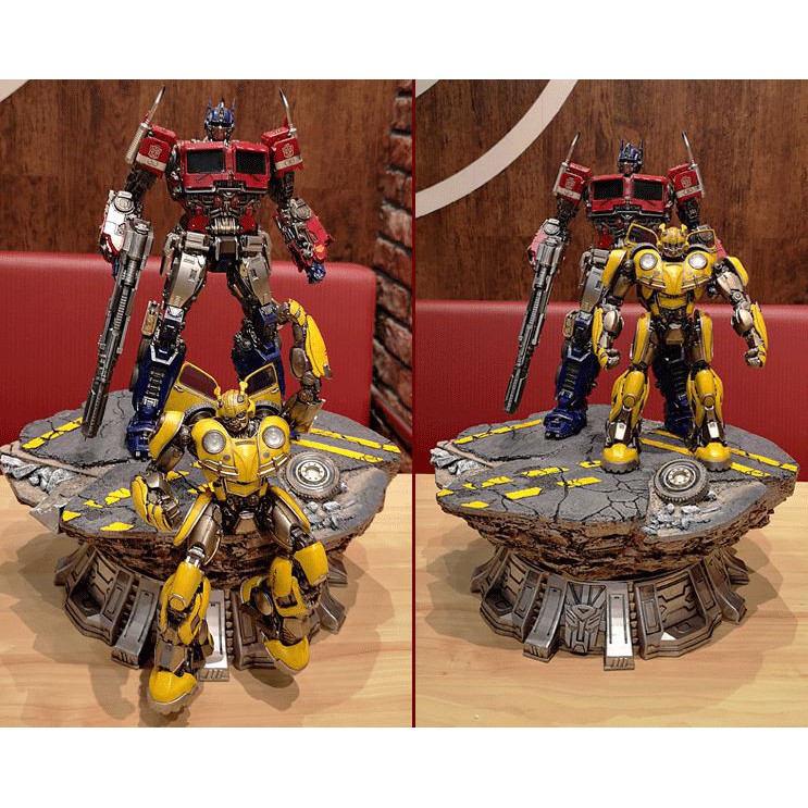 3A Transformer Resin 2in1 Base Diorama Optimus Prime Bumblebee | Shopee ...