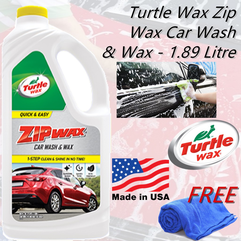 Turtle Wax Zip Wax Car Wash & Wax Shopee Malaysia