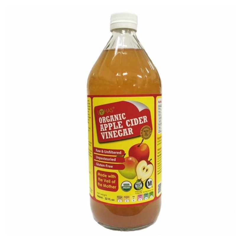 LOHAS Organic Apple Cider Vinegar 946ML (EXP 04/2023) Shopee Malaysia