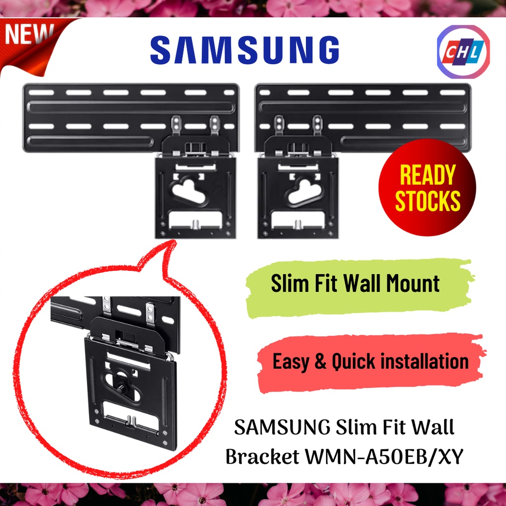 SAMSUNG ( Authorised Dealer + Free Shipping ) Slim Fit Wall Bracket WMN