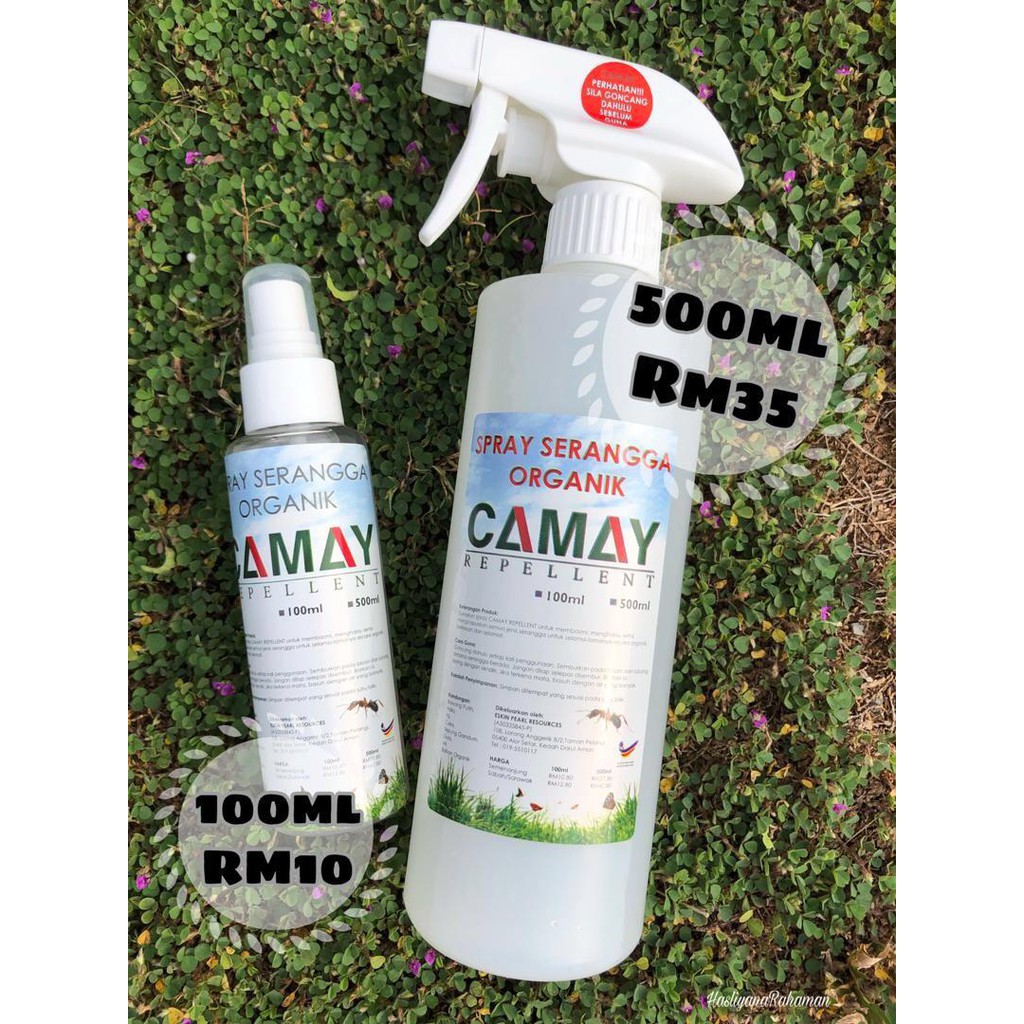 Organic Spray Anti Kutu Kucing CAMAY Anti Cat Fleas & Lice Spray 100ml