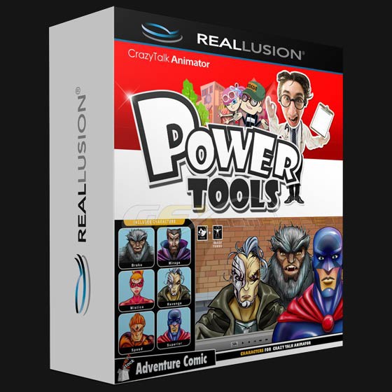 Crazytalk Animator Power Tools Cartoon Solution Packs Bundle | Shopee  Malaysia