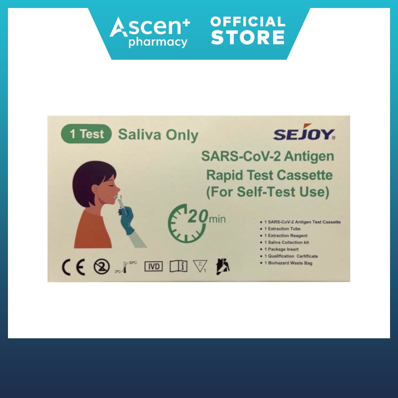 SEJOY Covid Self Test Kit [1s] (Original and Ready Stock) Shopee Malaysia