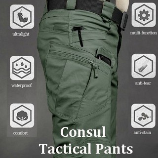 Tactical Pants Overalls Trousers Multi-pocket Pants Waterproof Sweat-absorbent Training Workwear Men's Military Pant