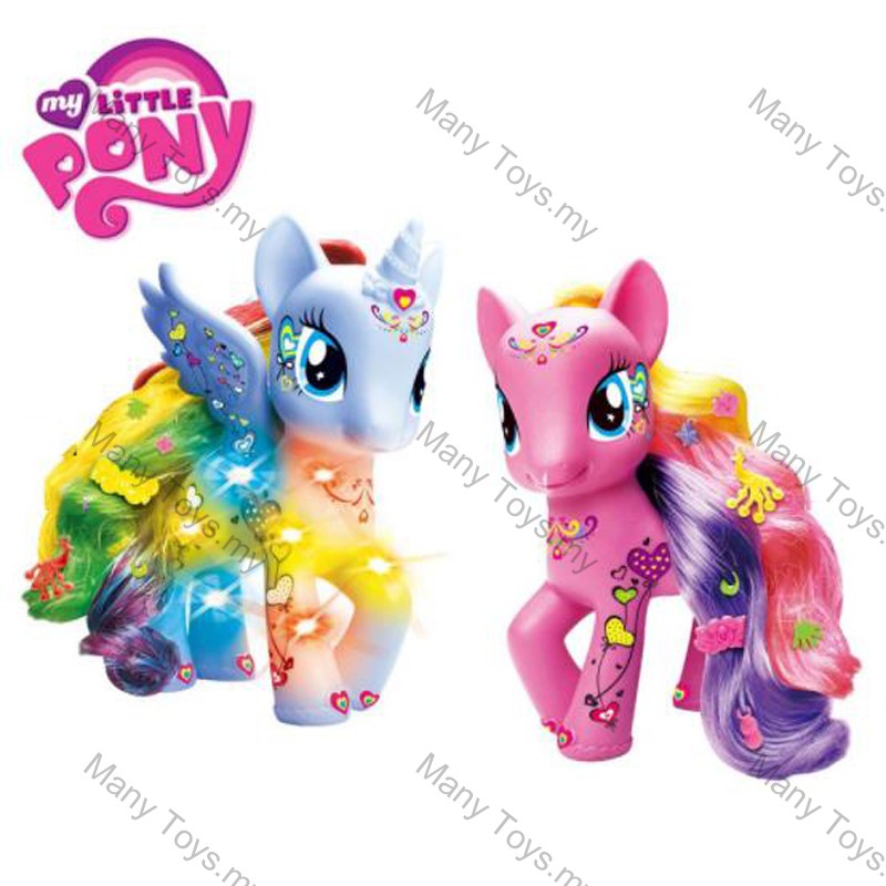 set figurine my little pony