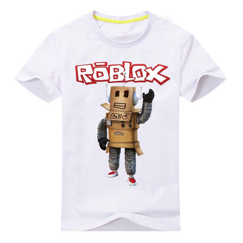 2019 Clothing Boys Girls Tops Roblox Boy Short Sleeve T - 