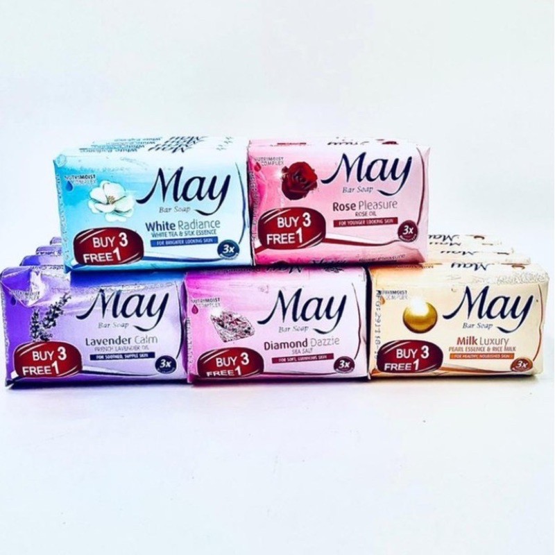 Buy May Bar Soap 4pcs X 85g Seetracker Malaysia