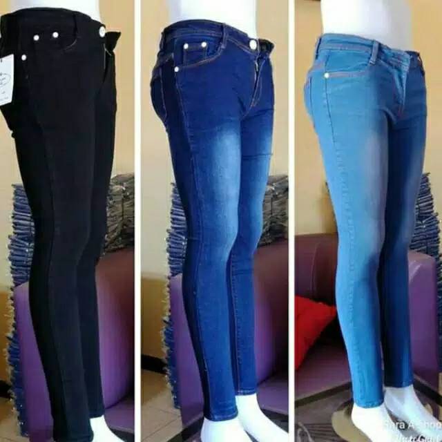 ID Celana  jeans  for women size 27 38 big size jeans  Jumbo 