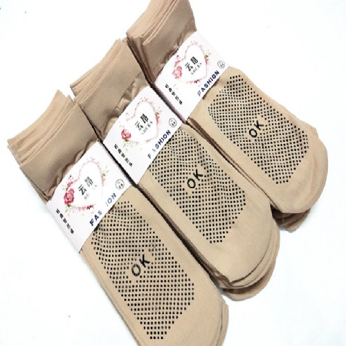 Stokin Muslimah Socks Skin Anti Slip Stoking Women Sock Sarung Kaki ...