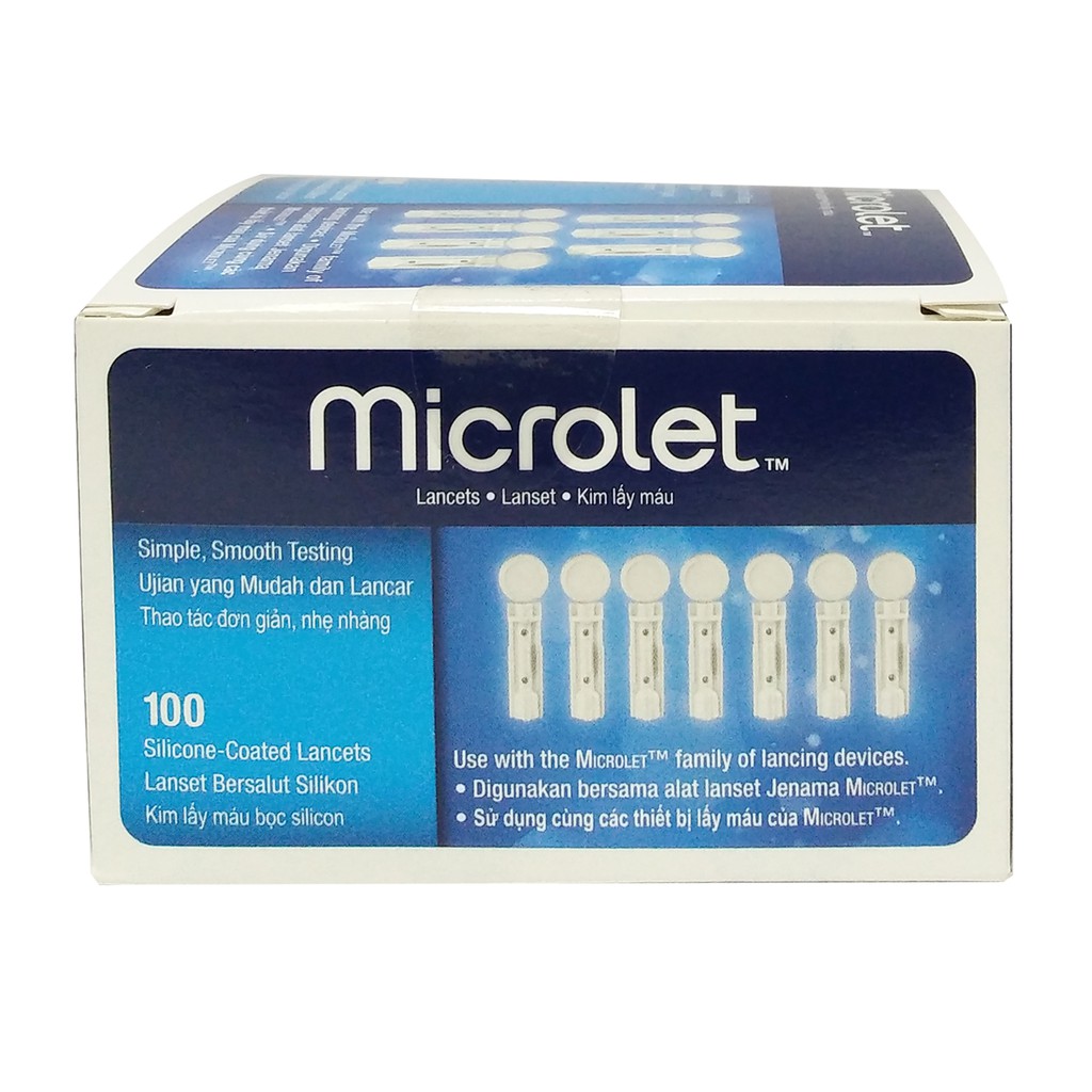 Microlet Lancet (100s) Exp Date 08/2024 | Shopee Malaysia