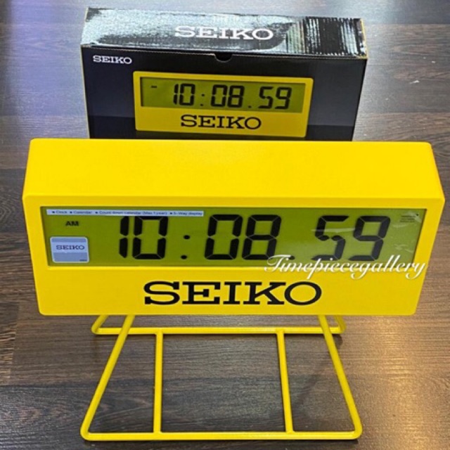 Seiko digital alarm clock
