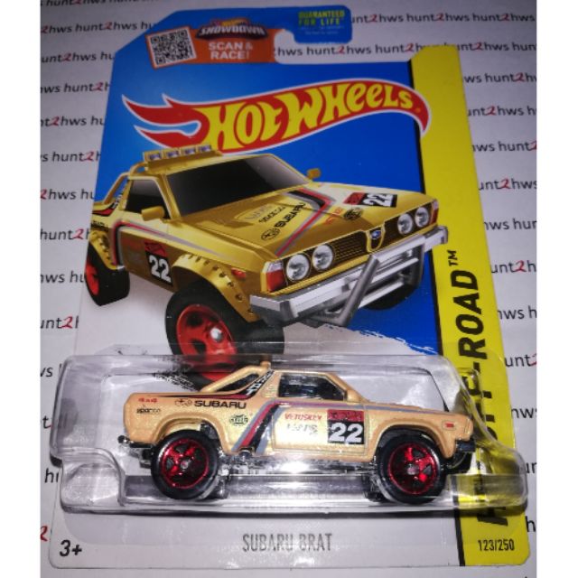 subaru brat hot wheels