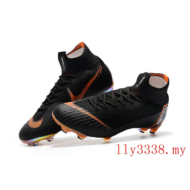 nike mercurial superfly black and orange