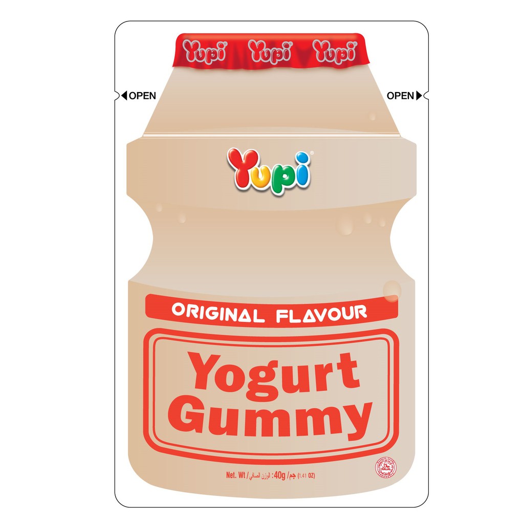 Yupi Yogurt Gummy (40g x 5s) Shopee Malaysia