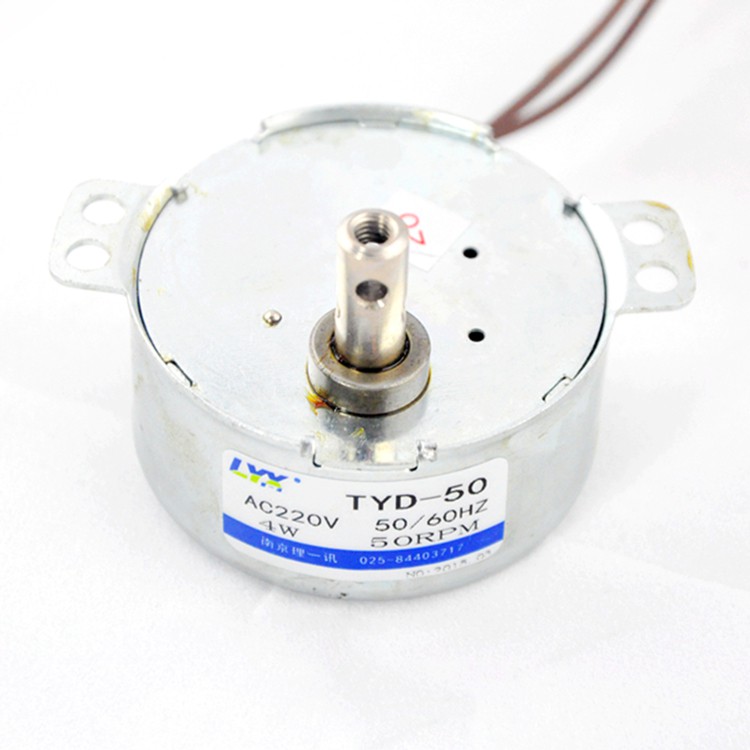 TYD-50 AC 220/240V 25RPM 4W  Controlled permanent magnet Synchronous Motor 