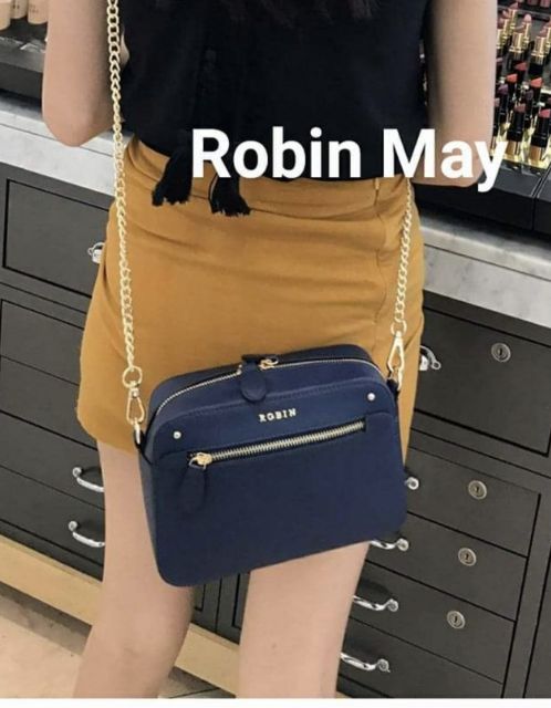 Taiwan Robinmay Comoro Crossbody Sling Bag Navy Shopee Malaysia