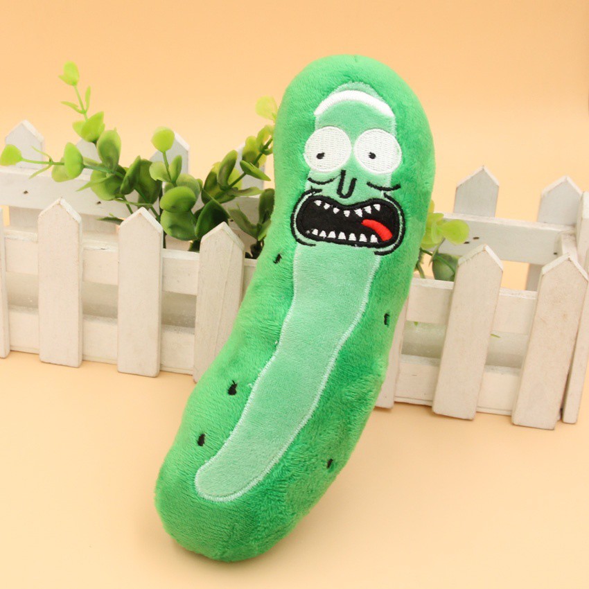 pickle rick plush toy