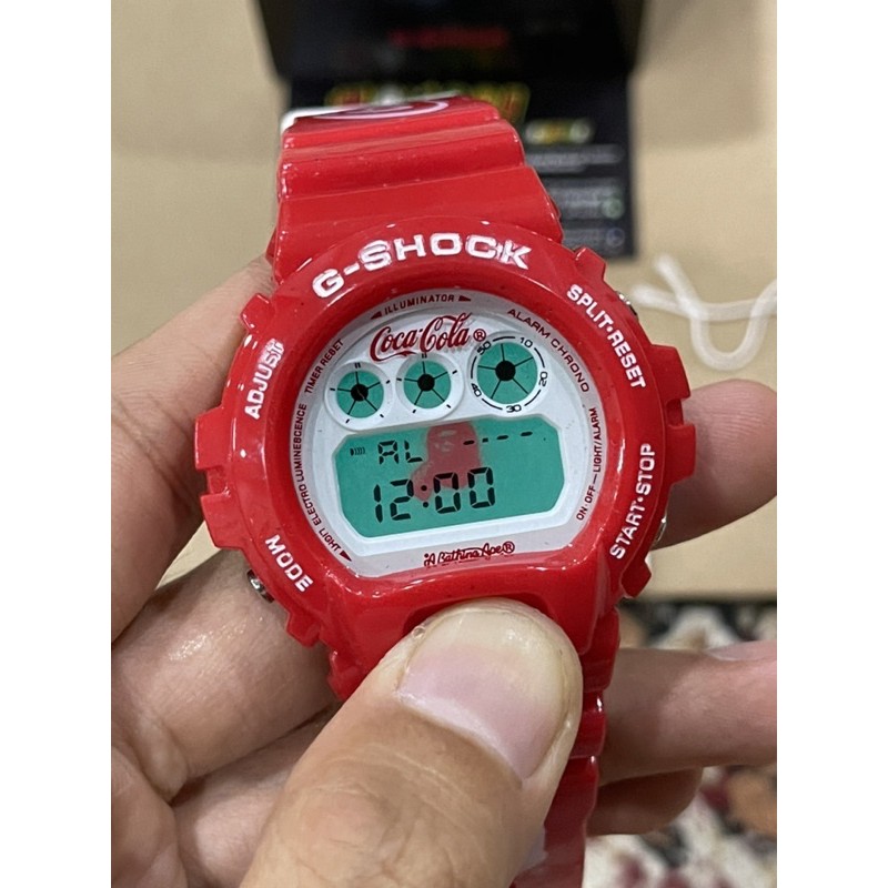 G-Shock Dw-6900 Coca-Cola X Bape | Shopee Malaysia