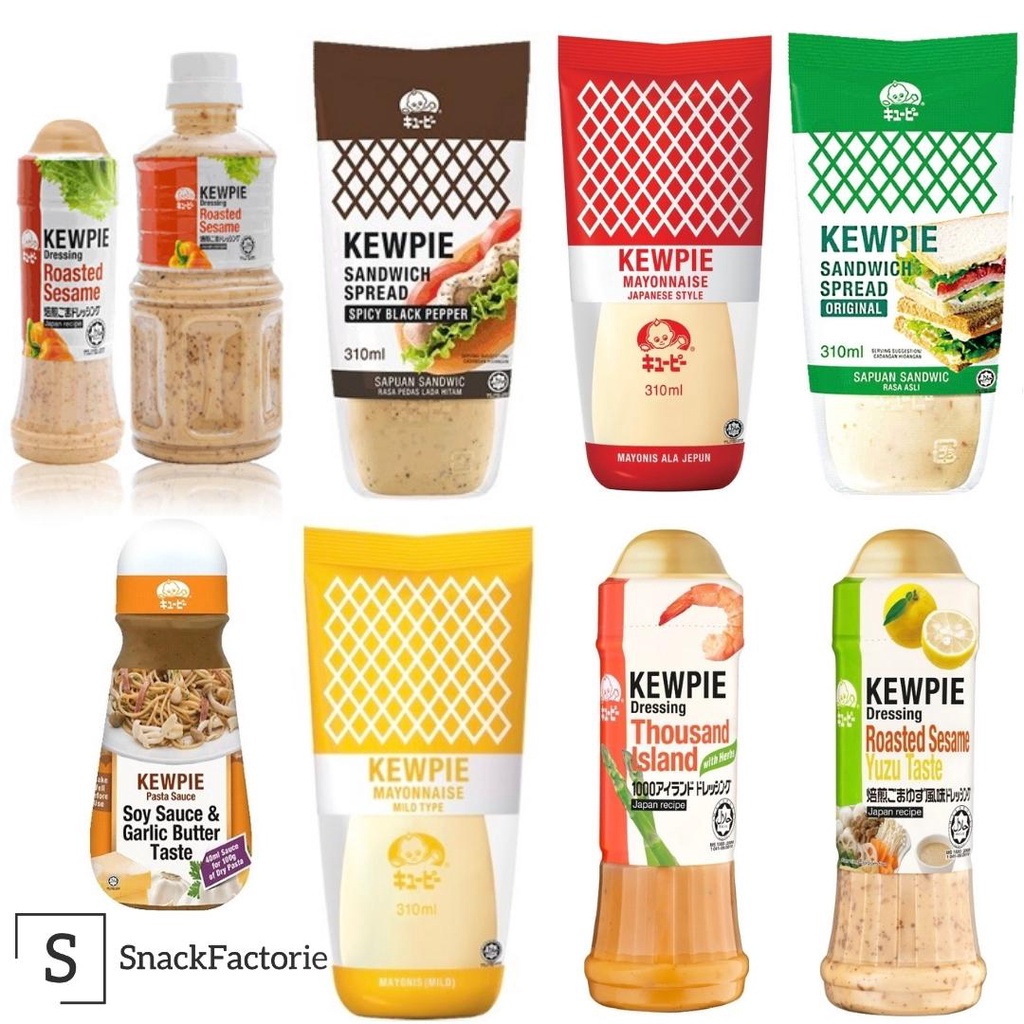 KEWPIE Dressing Roasted Sesame Yuzu Taste Thousland Island Sandwich