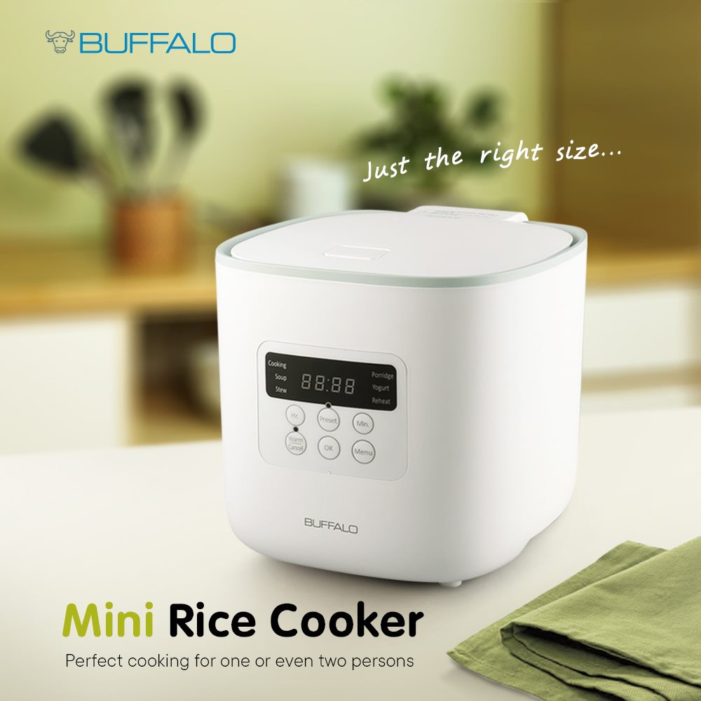 rice cooker non stick rice cookers [PROMOTION] NEW Buffalo 0.6L Mini Rice Cooker 牛头牌迷你小饭锅