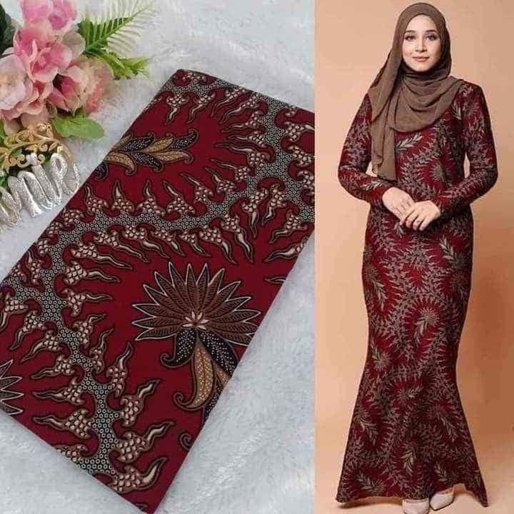 Baju kurung batik viral