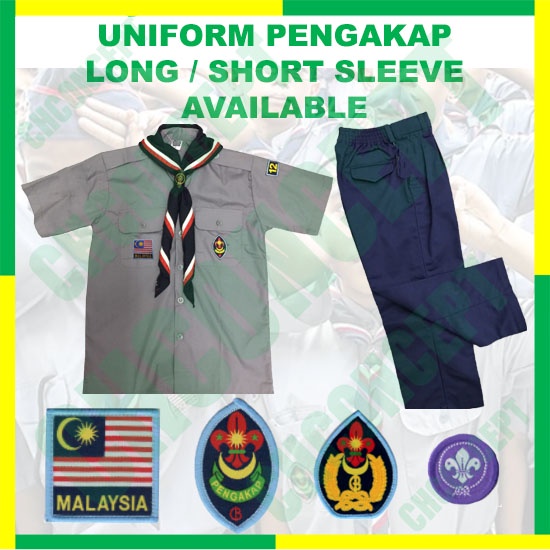 Jsm Baju Pengakap Uniform Pengakap Jambori Lencana Pengakap Baju