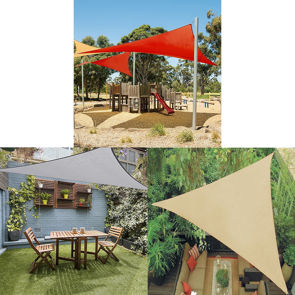 Ready Stock Uv Block Sun Shade Sail Canopy For Patio Outdoor