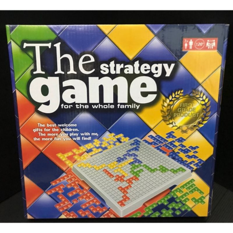 The Strategy Game Blokus Board Game Kids & Adult Strategy Game Multi