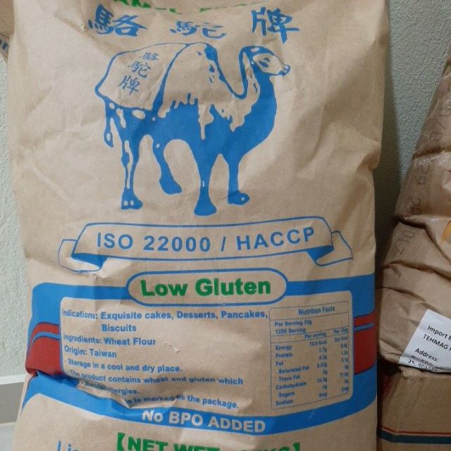 Ready Stock Low Gluten Wheat Flour Blue Camel Taiwan Flour More Natural Goodness Shopee Malaysia