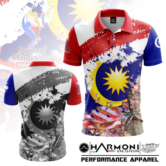  Baju  Merdeka Malaysia  Polo  2 Shopee Malaysia 
