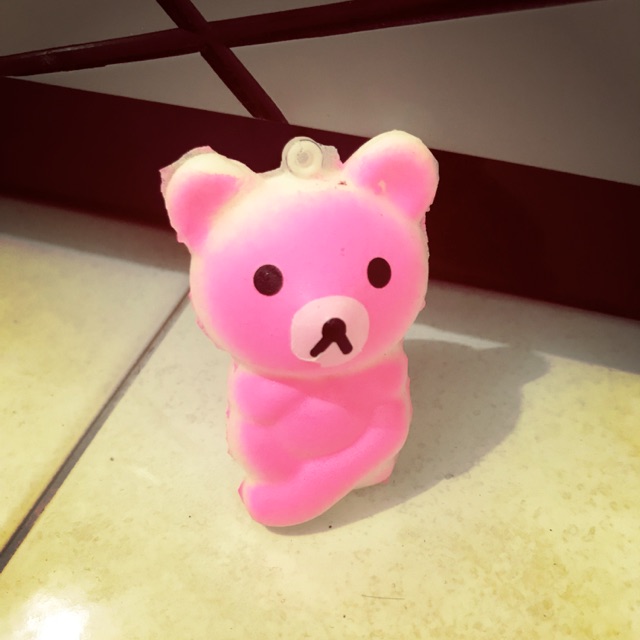 pink bear squishy