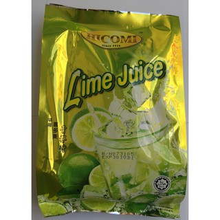 Hicomi Lime Juice 喜多美 青柠汁-buy 1 packet free 1 sachets<Buy more free more extra sachet>