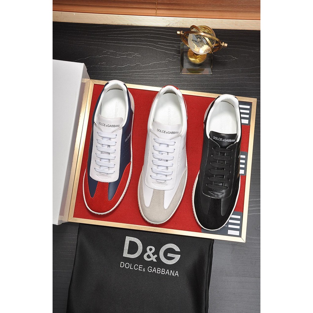 d&g white shoes