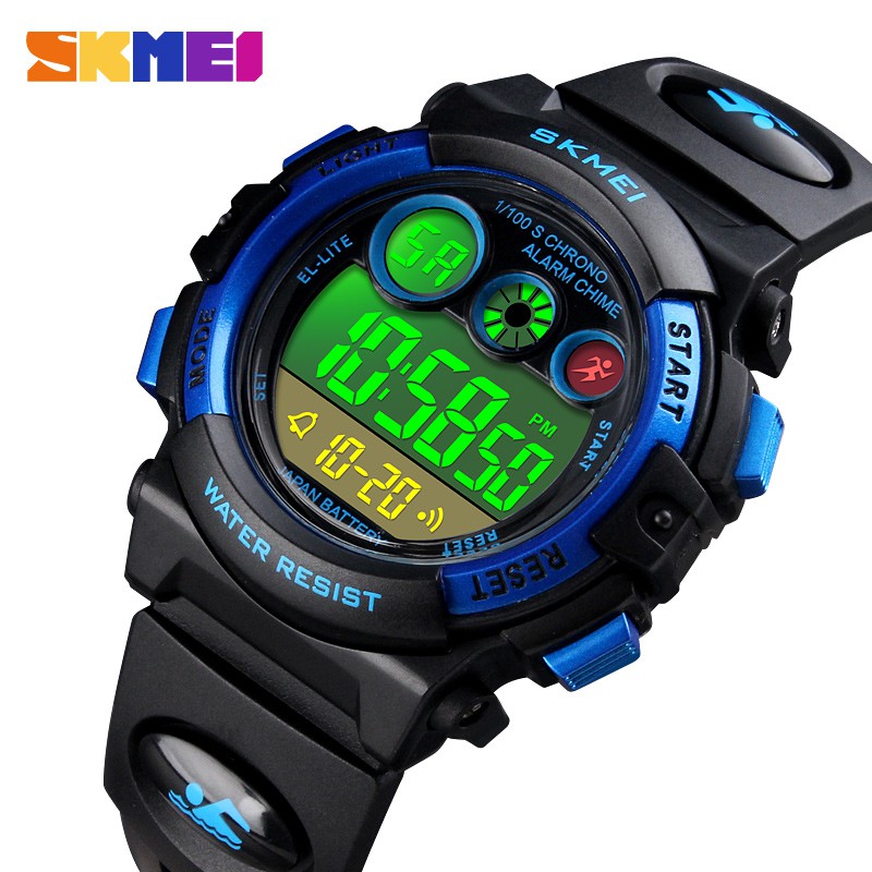 【SKMEI Official】 Sport Children Watch Waterproof LED Digital Watches