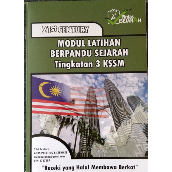 Buy Modul Latihan Berpandu Sejarah Tingkatan 1,2,3 4 & 5 (KSSM