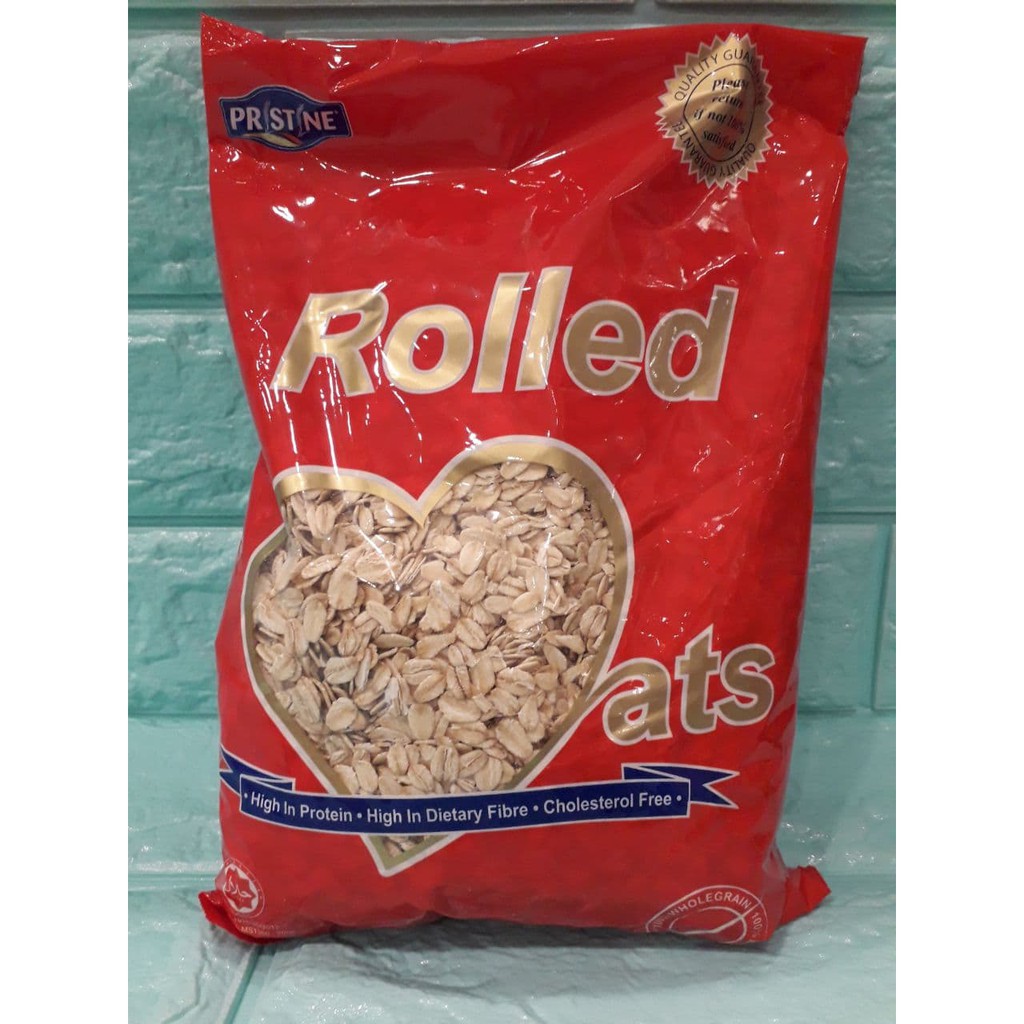 PRISTINE Oats 750g (Rolled Oat & Instant Oat) Shopee Malaysia