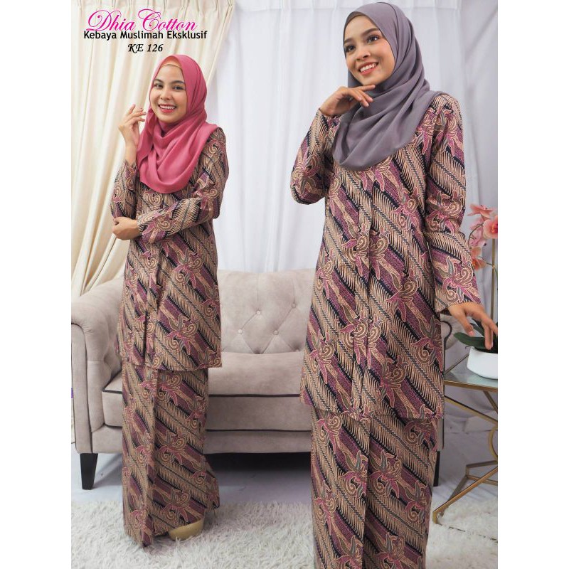 baju kebaya by Dhia cotton | Shopee Malaysia